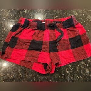 🎄 Old Navy Holiday Christmas Shorts Plaid Pj Pajama